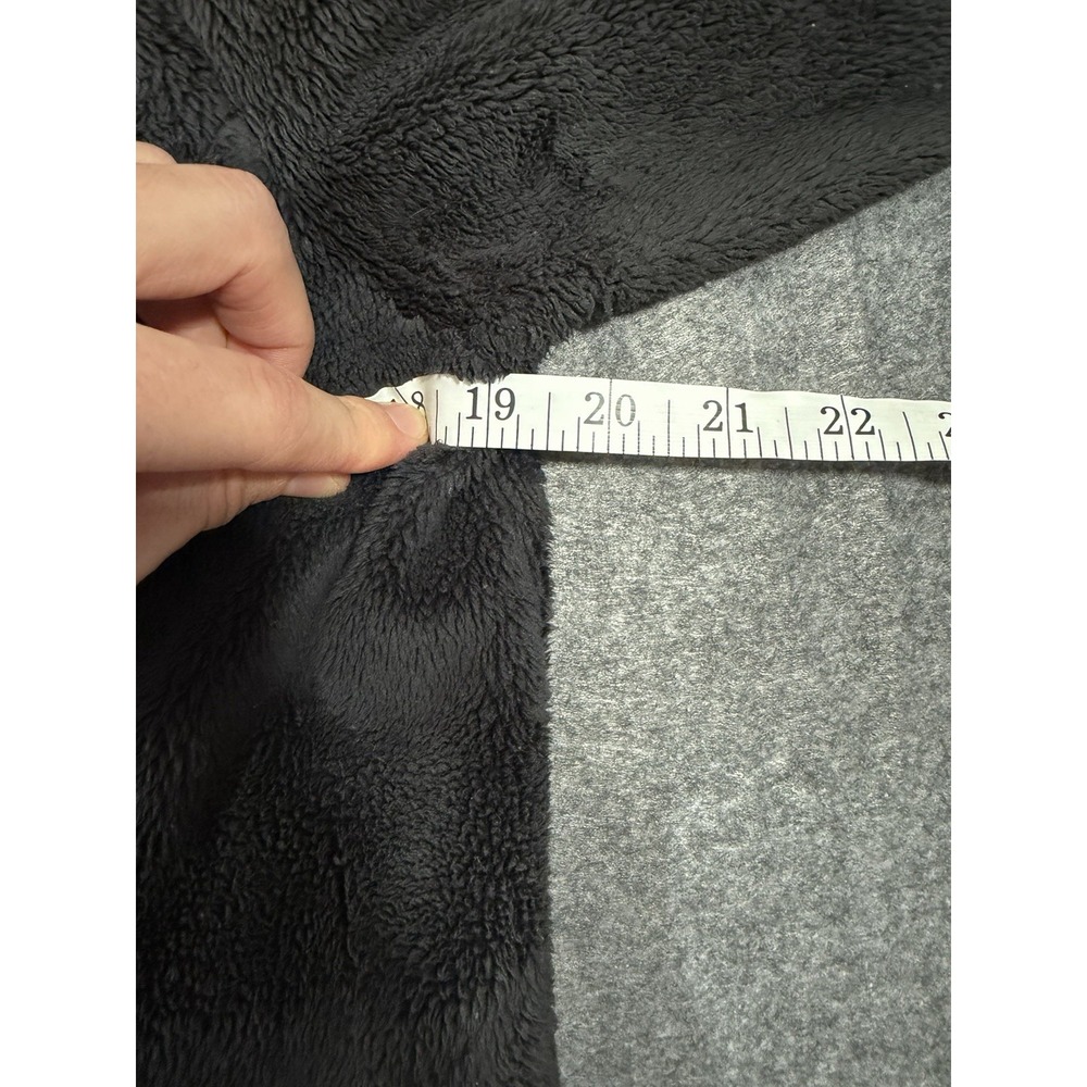 The North Face Osito Full Zip Fleece Jacket Charcoal Gray Grey Women's M - Picture 4 of 7
